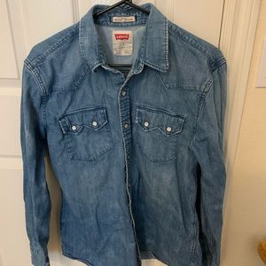 Levi’s vintage western sawtooth denim shirt